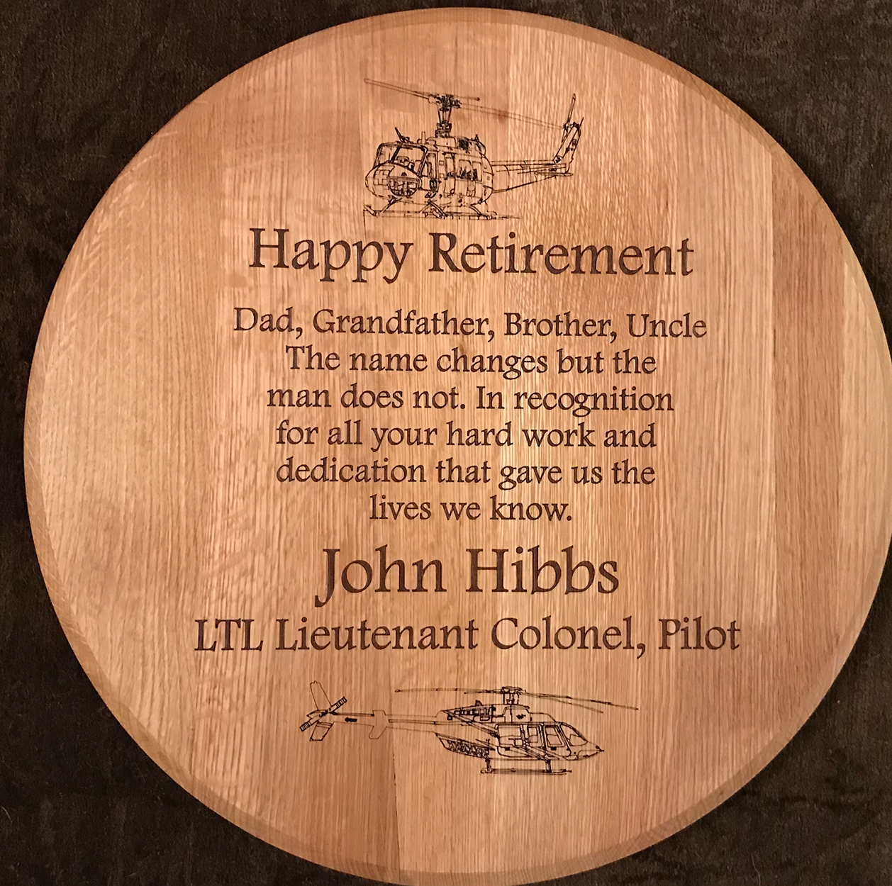 Custom barrel heads made just for you